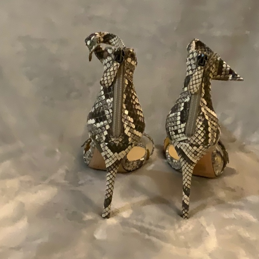 Alexandre Birman Python Sandals - image 6